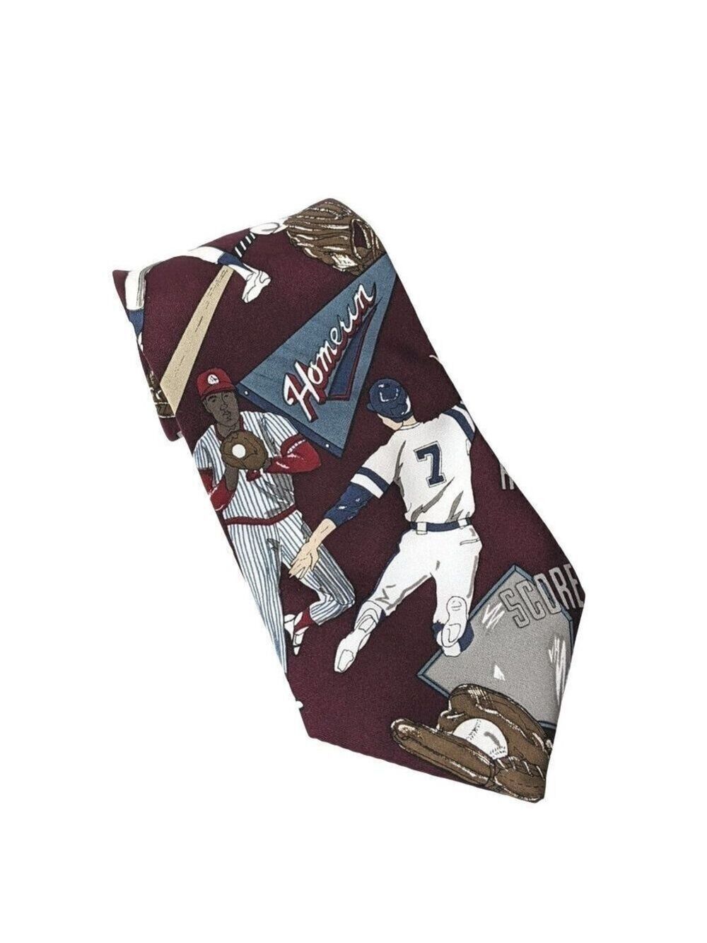 American Sports Baseball Necktie